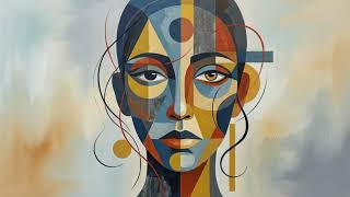 Framed Modern Art Screensaver With Soft Art Gallery Music For TV | Screen ART | TV Art HQ. screenshot 4