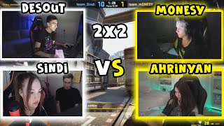 Монеси И Аринян Играют Турнир 2Х2 M0Nesy , Ahrinyan Vs Desout , Sindi Турнир Эвелона 2X2 Csgo