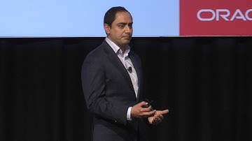 Ashish Mohindroo Keynote at Oracle CloudWorld Sydney 2018