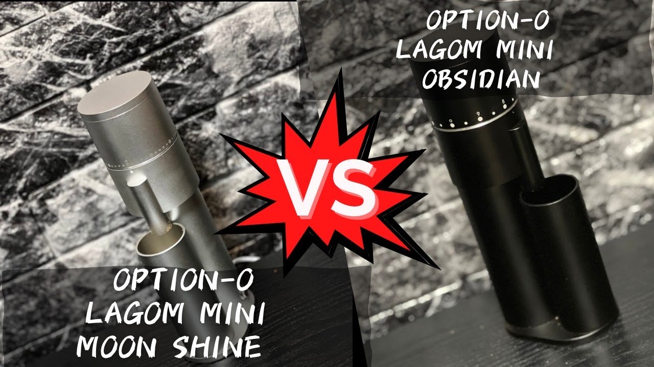 【コーヒーミル比較】OPTION-O「Lagom mini moon shine」 VS 「Lagom mini obsidian」味の違いを検証！