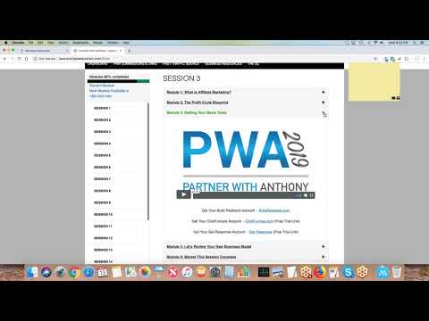 Partner With Anthony (PWA) Review - Walkthrough (PWA Program 2019)