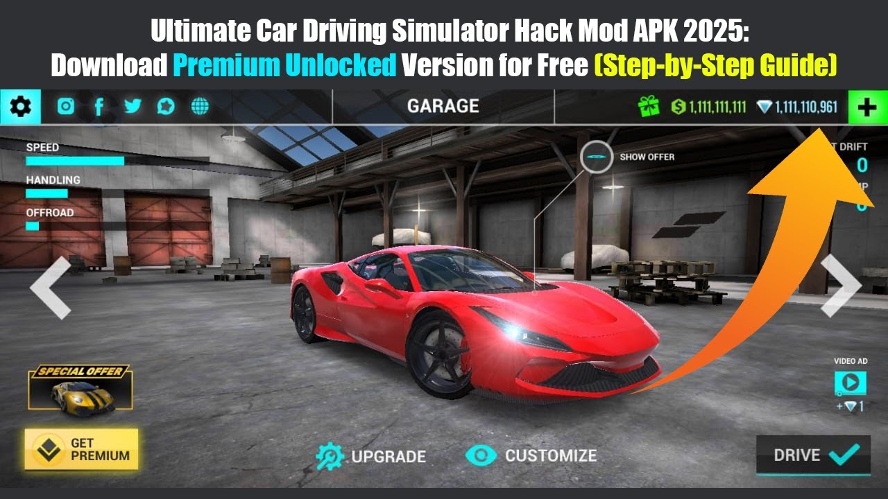 Ultimate Car Driving Simulator Hack Mod APK 2025: Download Premium Unlocked Version for Free