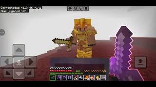 Minecratf jugando mod de terror