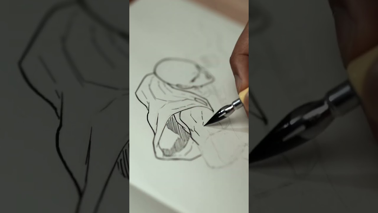 Drawing Saitama (ASMR)