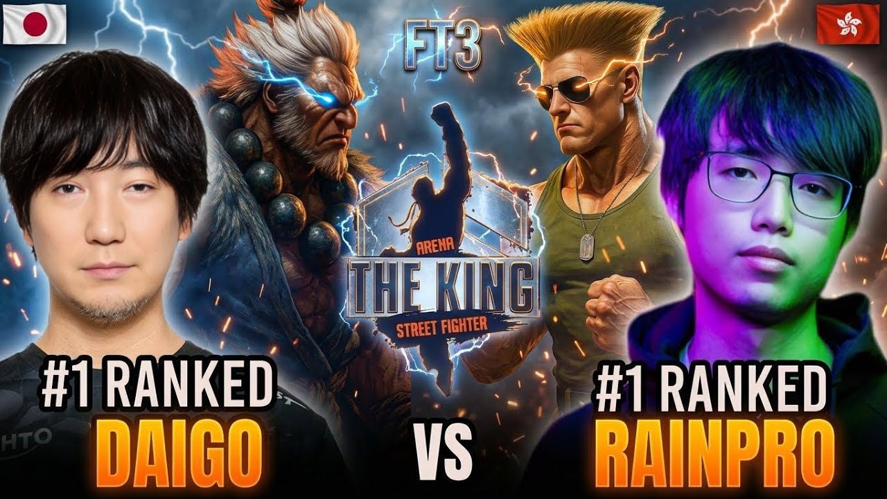 🔥 SF6 ▰ RAINPRO (Guile) vs DAIGO (Akuma) ▰ Street Fighter 6 🔥