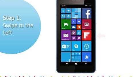 Microsoft Lumia 640: Turn on/off data roaming services