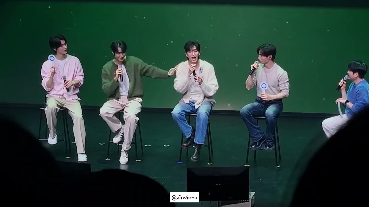 250329 비밀사이 팬미팅 밤공 - 빔사즈 TMI O,X 퀴즈 및 벌칙 꿈빛파티시엘 챌린지