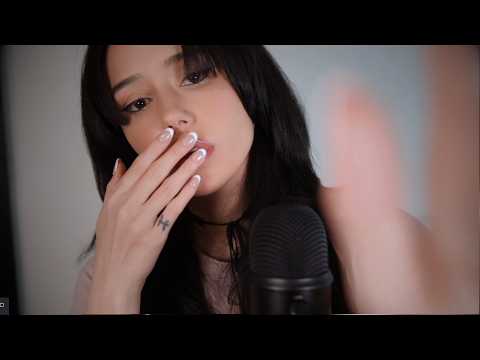 Asmr Just For You 🖤 Close Up Mic Scratching, Pumping, Mouth Sounds Glass & Tapping + More