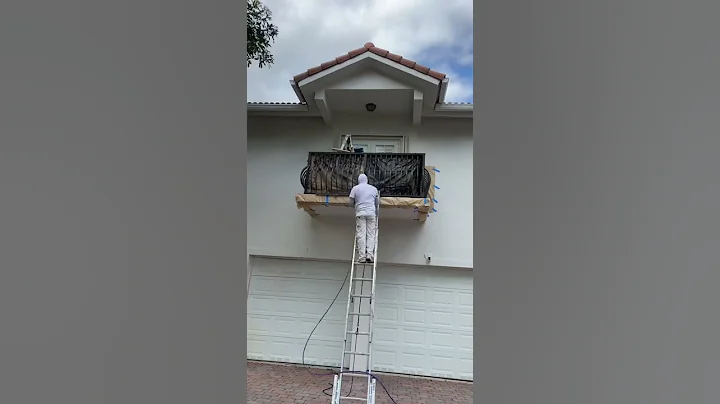 exterior metal fence paint