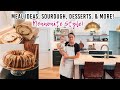 SO MUCH BAKING! | What we Eat as A Mennonite Family | Sourdough Scones &amp; Bread, Gyros, Salad &amp; more!