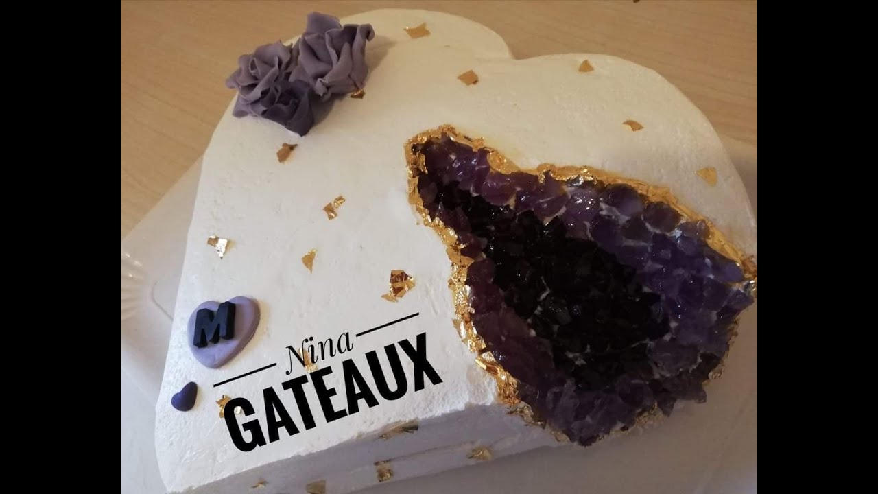 تورتة عيد ميلاد بحجر الجيود 😍 رائعة شكلا و مذاقا🥰😘😍🇩🇿