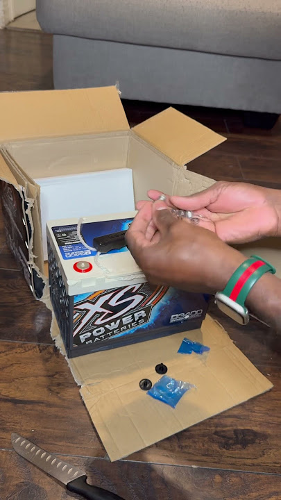 “XS Power D3400 AGM Battery Brass Posts | Complete Unboxing & First Look” #battery #quick-install