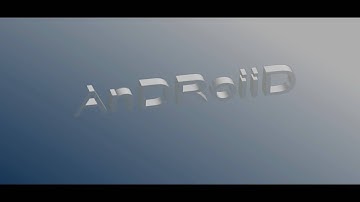 New 3D intro Created in Anim8tor