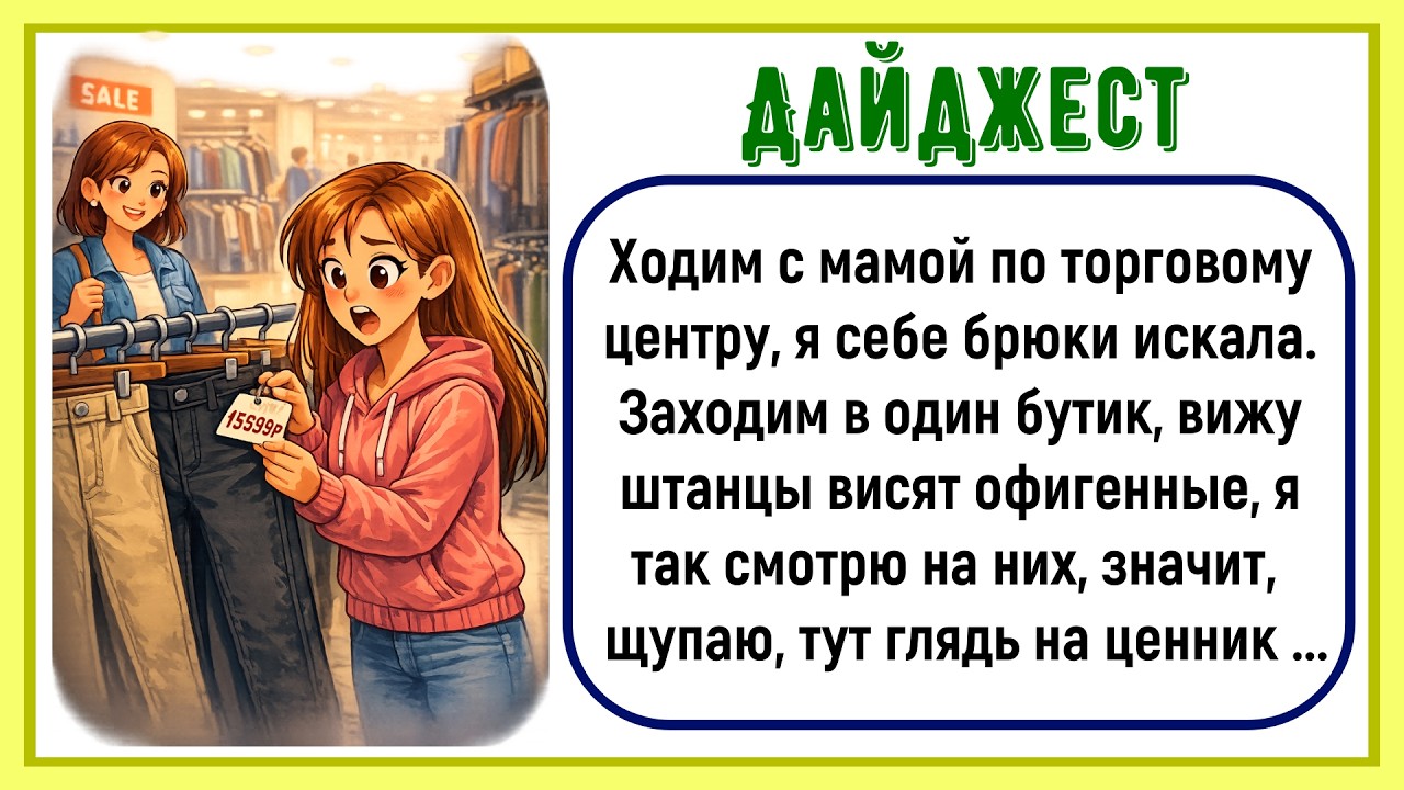 🏠Как Я В Торговом Центре Брюки Покупала! Сборник Лучших Смешніх Историй Из Жизни! Дайджест!