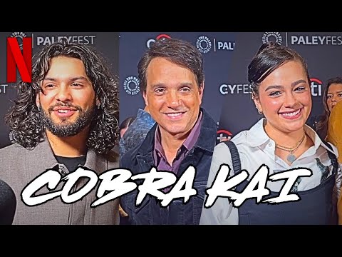 NEW COBRA KAI Cast Interviews | PaleyFest 2025