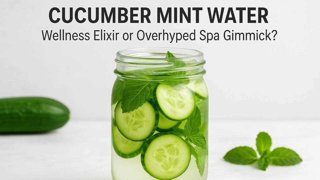 Is Cucumber Mint Water Really a Health Hack… or Just Fancy Flavored Water?