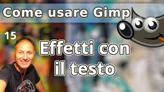 15 Come usare Gimp: effetti con il testo | Daniele Castelletti | Associazione Maggiolina