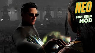 🕶️Keanu Reeves Neo Mortal Kombat 1 Skin Mod  💊