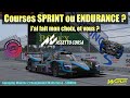 Courses sprint ou endurance  mon choix est fait  gameplay manche 2 championnat multiclasse ac wss