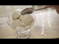 【至福のバニラアイスクリーム】乳・卵不使用  | happy Vanilla Ice cream | morinokomepan cooking | daily free