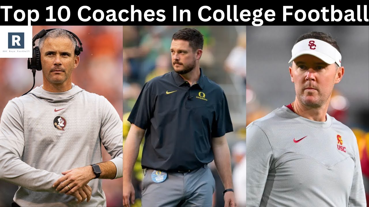 Top 10 Coaches In College Football YouTube