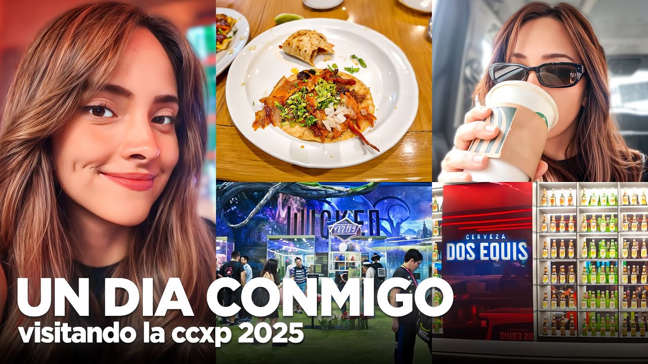 UN DÍA EN MI VIDA | visitando la ccxp como creadora de contenido