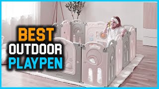 5 Best Outdoor Playpens for Hamsters/Cats/Dogs/Toddlers &amp; Babies [Review 2022] - Portable Play Pen