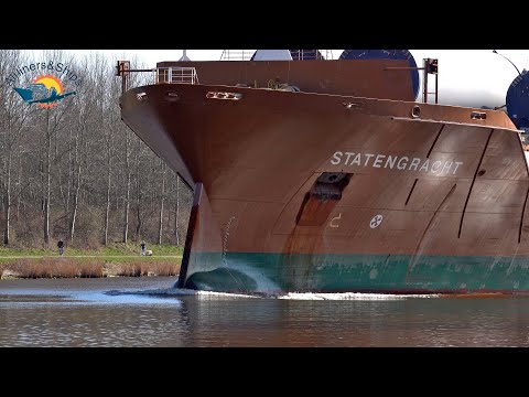 GENIALES 4K NORD-OSTSEE KANAL SHIPSPOTTING -DEUTSCHLAND März 2022