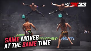 "DUAL" moves at the same time in WWE 2K23! screenshot 5