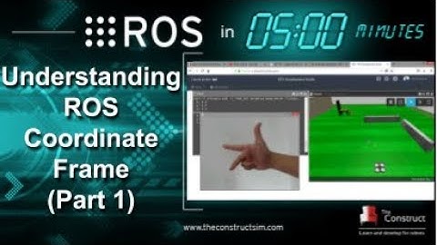 [ROS in 5 mins] 023 - Understanding ROS Coordinate Frame (Part 1)