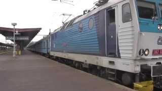 ČD 362.126 - Odjezd vlaku R 1543 Anton Bruckner - Praha-Vršovice, 13.8.2014