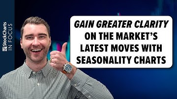 Gain GREATER CLARITY on The Market’s Latest Moves With Seasonality Charts! | StockCharts In Focus