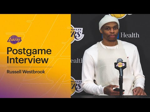 Lakers Postgame: Russell Westbrook (12/12/21)