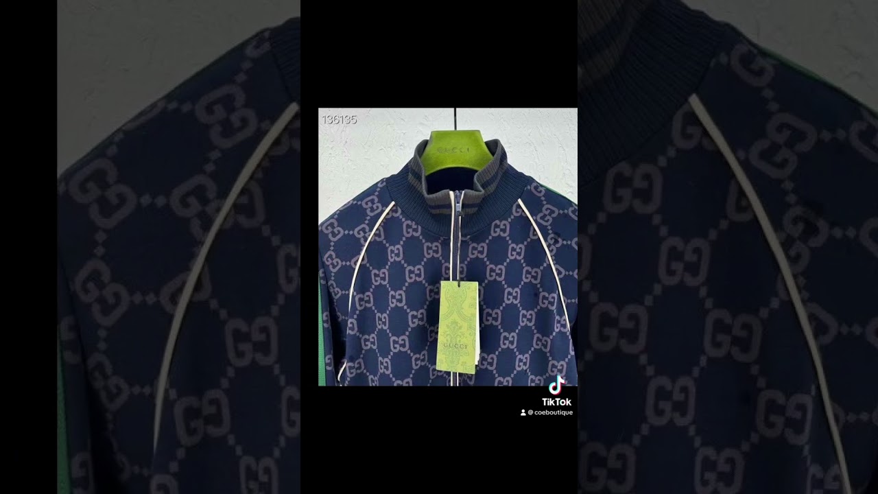 Gucci GG Supreme jacquard cotton jacket
