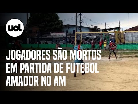 Vídeo mostra momento exato de ataque criminoso em campo de futebol em Manaus