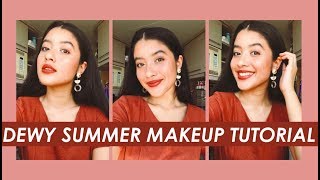 GRWM: Dewy Summer Korean Makeup Tutorial @SELENASOEMAKNO