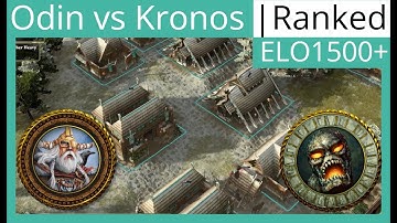 Odin vs Kronos | 1v1 Raneked | Age of Mythology Retold