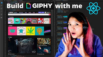 Build GIPHY with HTML | Advanced CSS | ReactJS | API