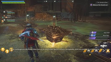 Anthem LOOT Farming Gm2 1st Elysian Chest Divine Vengeance deals 100k DAMAGE!