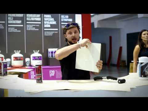 HOW2 Klejenie Laminatu Do Pyty MDF Za Pomoca Kleju TensorGrip L17 (Polish)