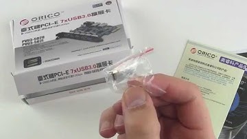 Orico USB 3 PCI-E Card Unboxing - DSLRnerd.com