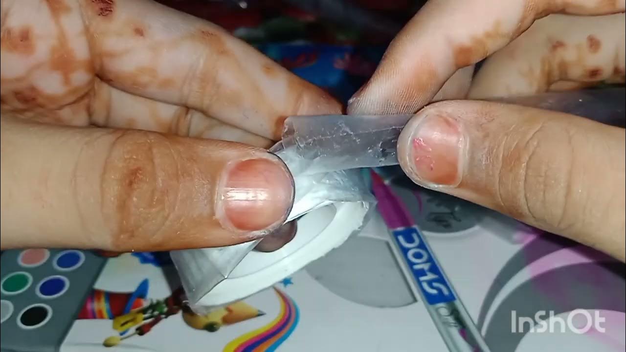 How to make double sided tape at your home_DIY double sided tape YouTube