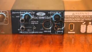 Focusrite Saffire Pro 14 Sound Card Audio screenshot 4