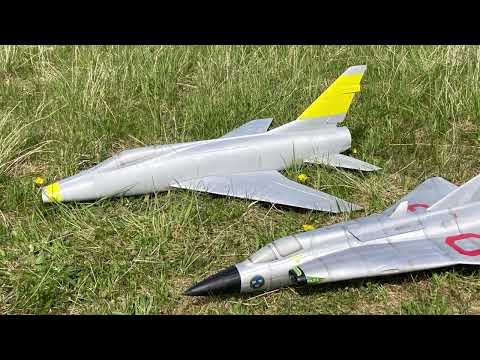3D printed F-100 Super Sabre prototype first flight