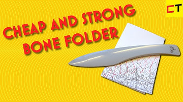 Cheap plastic bone folder that lasts forever