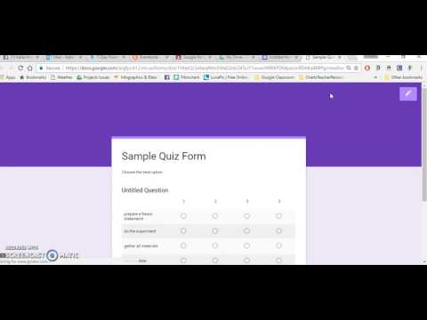 Video How to Use the Grid in Google Forms - youtube
