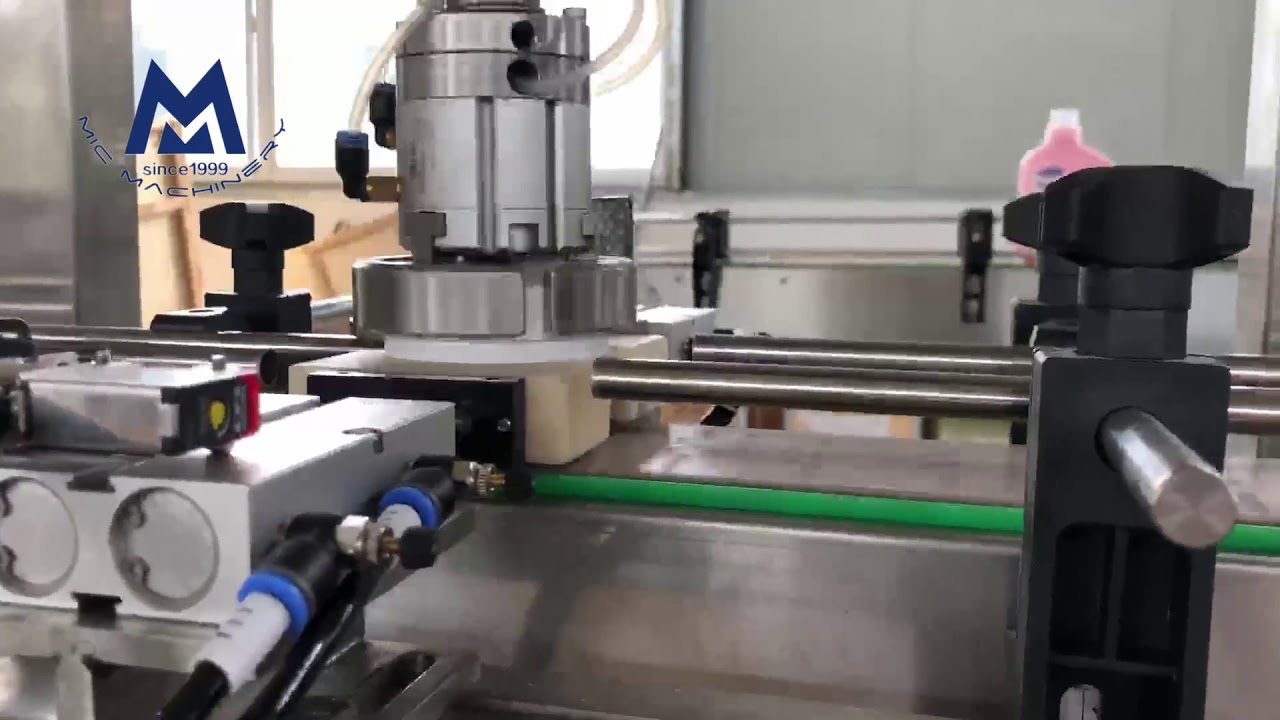Capping machine modification video for buds line - YouTube
