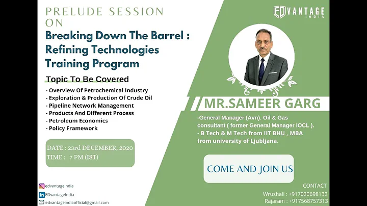 Prelude Session: Breaking Down The Barrel | Sameer...