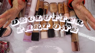 Declutter 2024: Foundation, Concealer & Powders