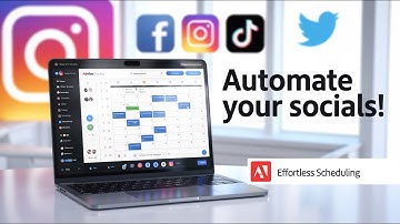 Adobe Express Tutorial: How to Automate Your Social Media Posts
